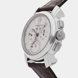 Pre Owned ساعة فاشرون كونستانتين مالتي جداول زمنية دائمة كرونوغراف 47112/000P-8915 مستعملة