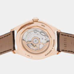 Pre Owned Vacheron Constantin FiftySix 4600E/000R-B441 Automatic Silver Dial 18k Rose Gold Men's Wristwatch 40mm