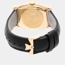 مملوكة مسبقًا Pre-Owned Vacheron Constantin Malte Jubilee 240th Anniversary 47240/000J-5 White Automatic 18k Yellow Gold Men's Wristwatch 33 MM