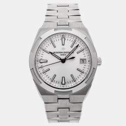 Pre Owned Pre-Owned Vacheron Constantin Overseas 4500V/110A-B126 Silver Automatic Stainless Steel Men's Wristwatch 41 MM