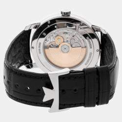 Vacheron Constantin Silver 18k White Gold Patrimony 86060/000G-8982 Automatic Men's Wristwatch 42 mm