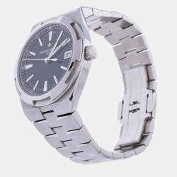 Vacheron Constantin Black Stainless Steel Overseas 4500V/110A-B483 Automatic Men's Wristwatch 41 mm