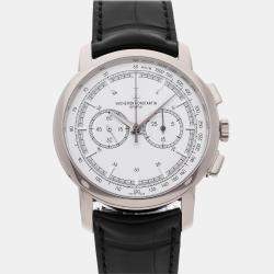 Vacheron Constantin Silver 18k White Gold  Patrimony 47192/000G-9504 Manual Winding Men's Wristwatch 42 mm