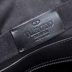 Valentino Black Nylon VLTN Backpack