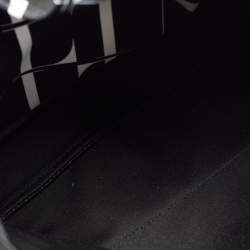 Valentino Black Canvas VLTN Backpack