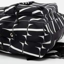 Valentino Black Canvas VLTN Backpack