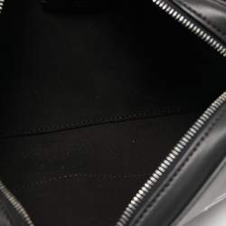 مملوكة مسبقًا Valentino Black Leather VLTN Crossbody Bag