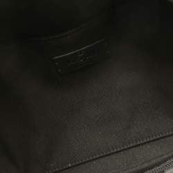 Valentino Black Nylon Printed Belt Bag