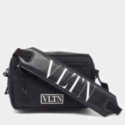 Valentino Garavani Black VLTN Crossbody Bag –