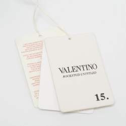Valentino Navy Blue Rockstud Untitled Navy Blue Bomber Jacket L