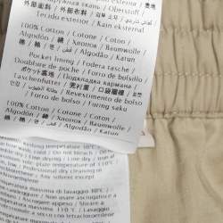 Pre Owned Valentino Beige Cotton Shorts M