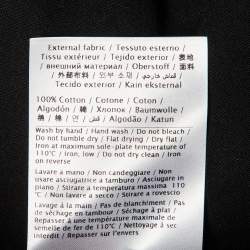 مملوكة مسبقًا Valentino X Undercover Black V Face UFO Print Cotton Crew Neck T-Shirt L