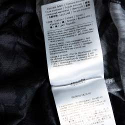 Pre Owned Valentino Black Rockstud Camubutterfly T-Shirt L