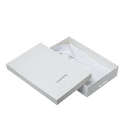 Pre Owned Valentino White Cotton Button Front Shirt S