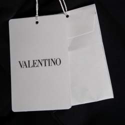 Valentino Navy Blue Wool Tapered Trousers XS
