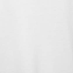 Valentino White Cotton Crew Neck T-Shirt L