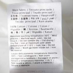 Valentino White Cotton Crew Neck T-Shirt L