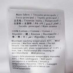 مملوكة مسبقًا Valentino White Cotton Long Sleeve Shirt M