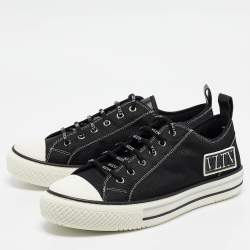 Valentino Black Mesh Giggies Sneakers Size 41