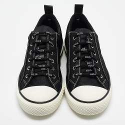 Valentino Black Mesh Giggies Sneakers Size 41