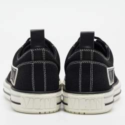 Valentino Black Mesh Giggies Sneakers Size 41