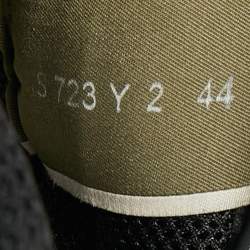 مملوكة مسبقًا حذاء رياضي فالنتينو "روكرانر" جلد وزبدة متعدد الألوان بدانتيل مقاس 44