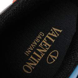 Pre Owned حذاء رياضي فالنتينو روك رانر نمط مموه قماش وجلد متعدد الألوان مقاس 41