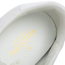 مملوكة مسبقًا Valentino Garavani White Leather VL7N Low-Top Sneakers Size 41