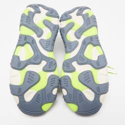 Pre Owned Valentino Multicolor Suede and Leather VLTN Wod Sneakers Size 43.5