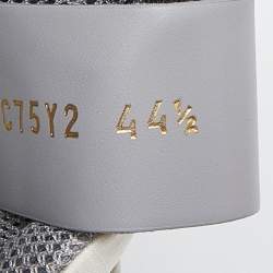 Pre Owned Valentino Grey Suede and Leather Low Top Sneakers Size 44.5