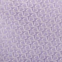 Valentino Purple Logo Patterned Silk Tie