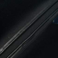 Pre Owned Valentino Black Nylon Spaceland Laptop Case