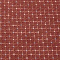 Pre Owned Valentino Vintage Burnt Orange Silk Traditional Tie