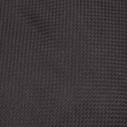 Pre Owned Valentino Black Check Pattern Silk Tie