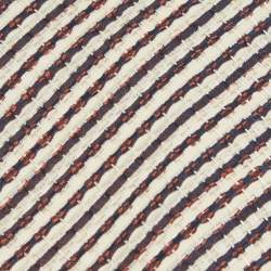 Valentino Cream & Brown Striped Silk Traditional Tie