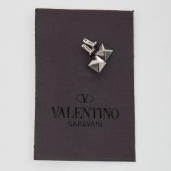 Pre Owned Valentino Neon Orange Leather VLTN Document Case