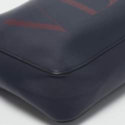 Valentino Blue Leather VLTN Crossbody Bag