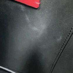 Pre Owned Valentino Garavani Cross Body Bag Black Leather