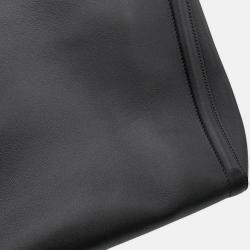 Pre Owned حقيبة يد توتس فالنتينو غارافاني أنتيباس جلد عجل أسود حجم متوسط