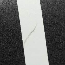 Pre Owned Valentino VLTN Black Leather Crossbody Bag