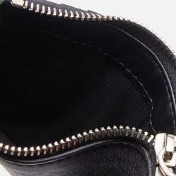 Valentino Black Leather Card Holder