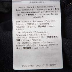 Valentino Navy Blue Cotton Knit Contrast Archive Stripe Track Jacket L