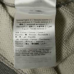 Valentino Grey Musicalculation Print Cotton Print Sweatshirt XS