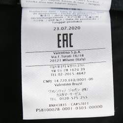 مملوكة مسبقًا Valentino Black Wool Pleated Shorts XXL