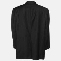 Valentino Black Wool Single Breasted Blazer 6L