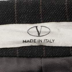 Valentino Black Wool Single Breasted Blazer 6L