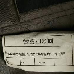 Valentino Grey Wool Single Breasted Blazer L