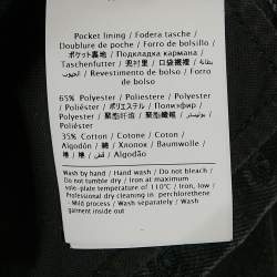 Pre Owned Valentino Black Denim Rockstud Detail Jeans M Waist 32"