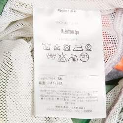 Valentino Multicolor Tie-Dye Nylon Swim Shorts L