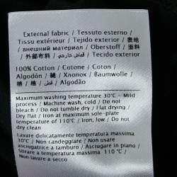 مملوكة مسبقًا Valentino Black Logo Print Cotton T-Shirt XL